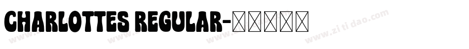 Charlottes Regular字体转换